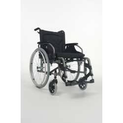 Wózek inwalidzki ręczny wzmocniony dla osób do 170 kg V100 XXL VERMEIREN