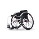Wózek inwalidzki wykonany ze stopów lekkich z regulowanym kątem siedziska SAGITTA Si VERMEIREN