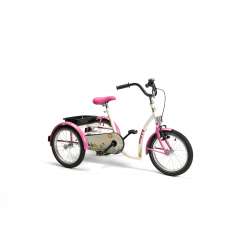 Rower rehabilitacyjny trójkołowy dla dziewczynek w wieku 8-13 lat HAPPY - VERMEIREN
