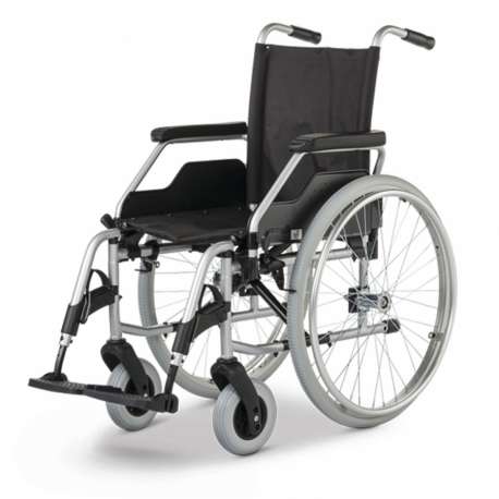 Wózek inwalidzki ręczny stalowy Budget MEYRA