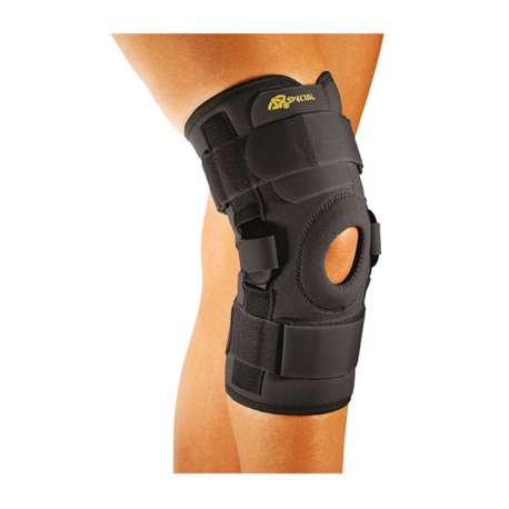 Neoprenowa orteza stawu kolanowego z regulacją kąta zgięcia – wciągana SP-A-825