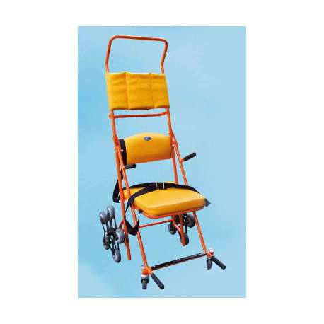 Wózek (dźwig) schodowy ręczny z podgłówkiem INNOW