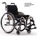 Wózek inwalidzki wykonany ze stopów lekkich V300 ACTIVE VERMEIREN