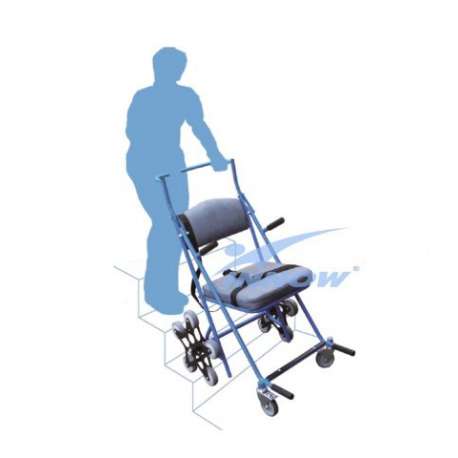 Wózek (dźwig) schodowy ręczny do niskich karetek pogotowia INNOW