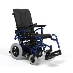 Wózek inwalidzki specjalny z elektrycznym pokojowo-terenowy z napędem na tylne koła NAVIX RWD VERMEIREN