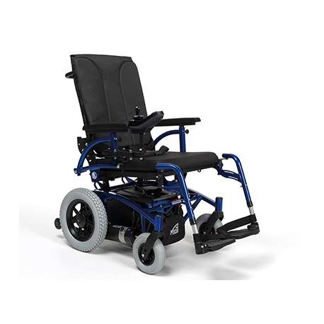 Wózek inwalidzki specjalny z elektrycznym pokojowo-terenowy z napędem na tylne koła NAVIX RWD VERMEIREN