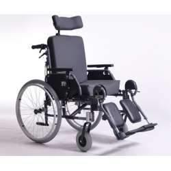 Wózek inwalidzki specjalny aluminiowy Eclipsx4 90° Komfort VERMEIREN