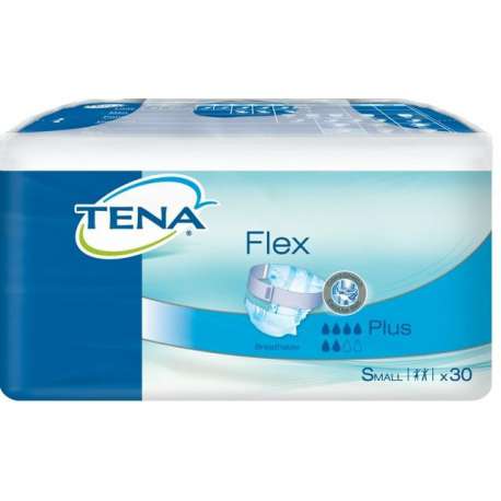 Sklep medyczny - Pieluchomajtki Tena Flex Plus S 30 szt. SCA - TENA - Pieluchomajtki dla dorosłych - Refundacja NFZ - Niska cena