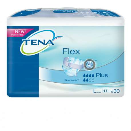 Sklep medyczny - Pieluchomajtki Tena Flex Plus L 30 szt. SCA - TENA - Pieluchomajtki dla dorosłych - Refundacja NFZ - Niska cena