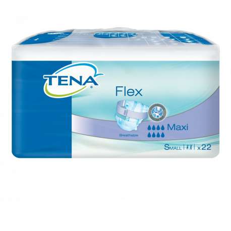 Sklep medyczny - Pieluchomajtki Tena Flex Maxi S 22 szt. SCA - TENA - Pieluchomajtki dla dorosłych - Refundacja NFZ - Niska cena