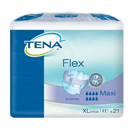 Sklep medyczny - Pieluchomajtki Tena Flex Maxi XL 21 szt. SCA- TENA - Pieluchomajtki dla dorosłych - Refundacja NFZ -Niska cena