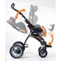 Wózek inwalidzki specjalny dla dzieci GEMINI 2 VERMEIREN - 32 cm