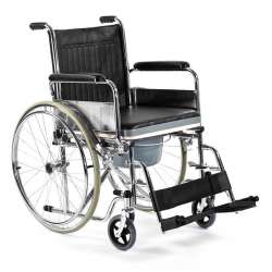 Wózek inwalidzki toaletowy COMFORT-TIM FS 681 / FS 681U TIMAGO