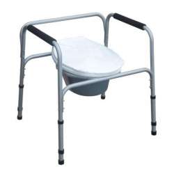 Krzesło toaletowe z uchwytami bocznymi AT01001 ANTAR