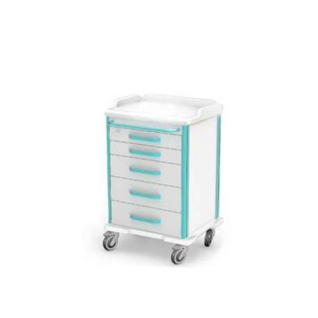 Szafka z 5 szufladami AVIT-50 / RVIT-50 do wózka reanimacyjnego lub anestezjologicznego TECH-MED Bydgoszcz
