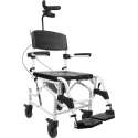Kąpielowo-toaletowy wózek inwalidzki z odchylanym siedziskiem i zagłówkiem 50 cm - Mobilex