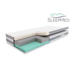 Materac termoelastyczny, piankowy Supreme Plus - SleepMed