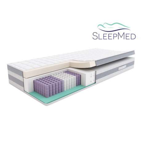 Materac multipocket, sprężynowy Hybrid Supreme Plus - SleepMed