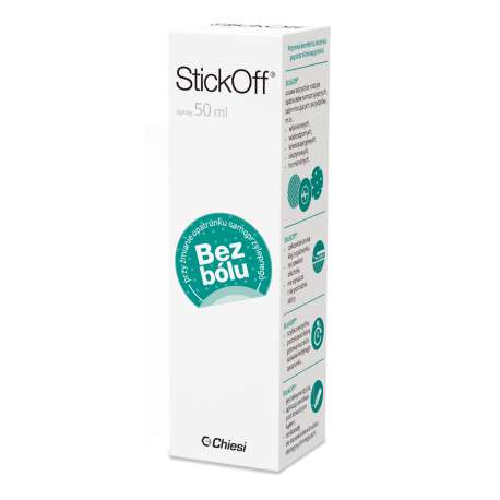 StickOff to skuteczny spray do bezbolesnego usuwania przylepców 50 ML