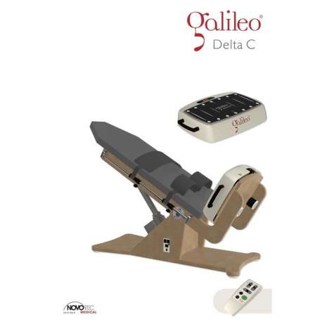 Galileo stół pionizujący Delta C z platformą wibracyjną Galileo Med 25 TT - LIW Care