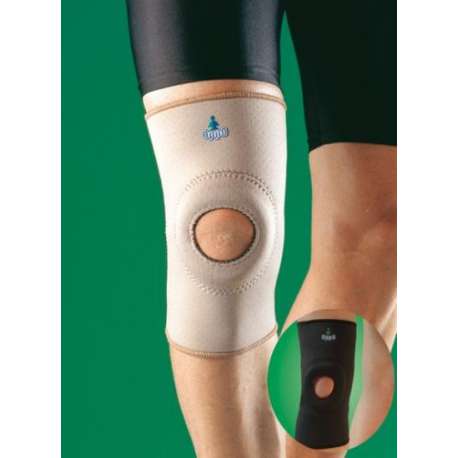Stabilizator kolana z silikonowym wzmocnieniem rzepki