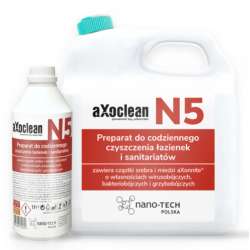 Antybakteryjny środek do czyszczenia sanitariatów aXoclean N5 Nano-Tech Polska