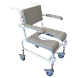 Krzesło prysznicowe M2 STANDARD z uchwytem do pchania i siedzeniem standardowym HMN 310035 - BOXED 310035-B