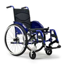 Wózek inwalidzki ręczny ze stopów lekkich V200 GO XL VERMEIREN