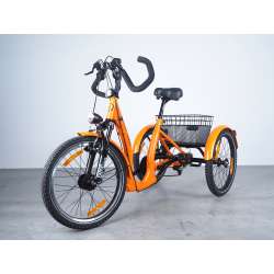 Trójkołowy elektryczny rower rehabilitacyjny HOP TRIKES - eHOP.20 - LIW CARE