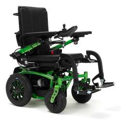 Wózek inwalidzki specjalny z napędem elektrycznym pokojowo terenowy FOREST3 INITIAL 6 km/h VERMEIREN