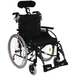 Wózek inwalidzki aluminiowy z zagłówkiem Cruiser Active Z RF-3-Z REHA FUND