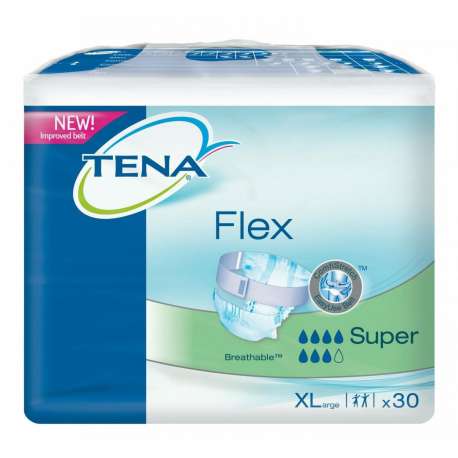 Sklep medyczny - Pieluchomajtki dla dorosłych Tena Flex Super XL 30 szt - Nietrzymanie moczu - SCA - Refundacja NFZ! Niska cena!