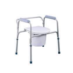 Sklep medyczny - Krzesło toaletowe dla niepełnosprawnych stałe TGR-R KT-S 668- Sprzęt toaletowy-TIMAGO- Tanio