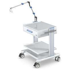 Tani Sklep Medyczny Oferuje - Wózki pod aparaturę medyczną serii APAR-2 AR80-4 TECH-MED - do aparatury medycznej - aluminiowy st