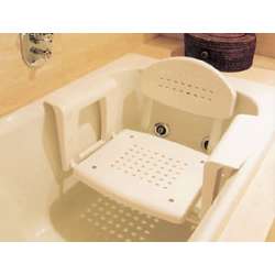 Sklep medyczny - Ławeczka wannowa z oparciem MOBILEX - siedzisko na wannę - sprzęt toaletowy dla niepełnosprawnych -Niska cena!