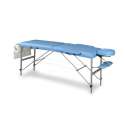 Stół do masażu aluminiowy przenośny DOPLO 180x70 cm  JUVENTAS