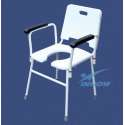 Krzesło sedesowe z regulowaną wysokością 50-70 cm C 204 INNOW